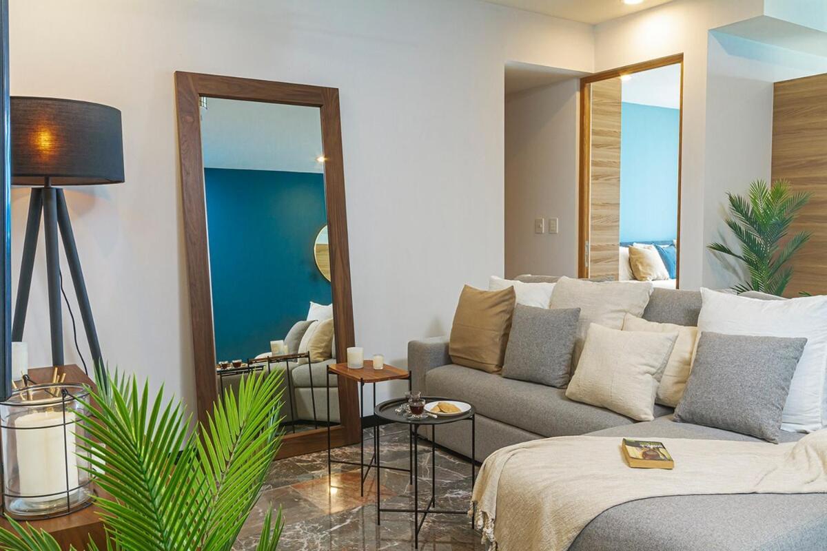 Itb Luxury Apartment On The Beach Near To 5Th Ave Плая дел Кармен Екстериор снимка